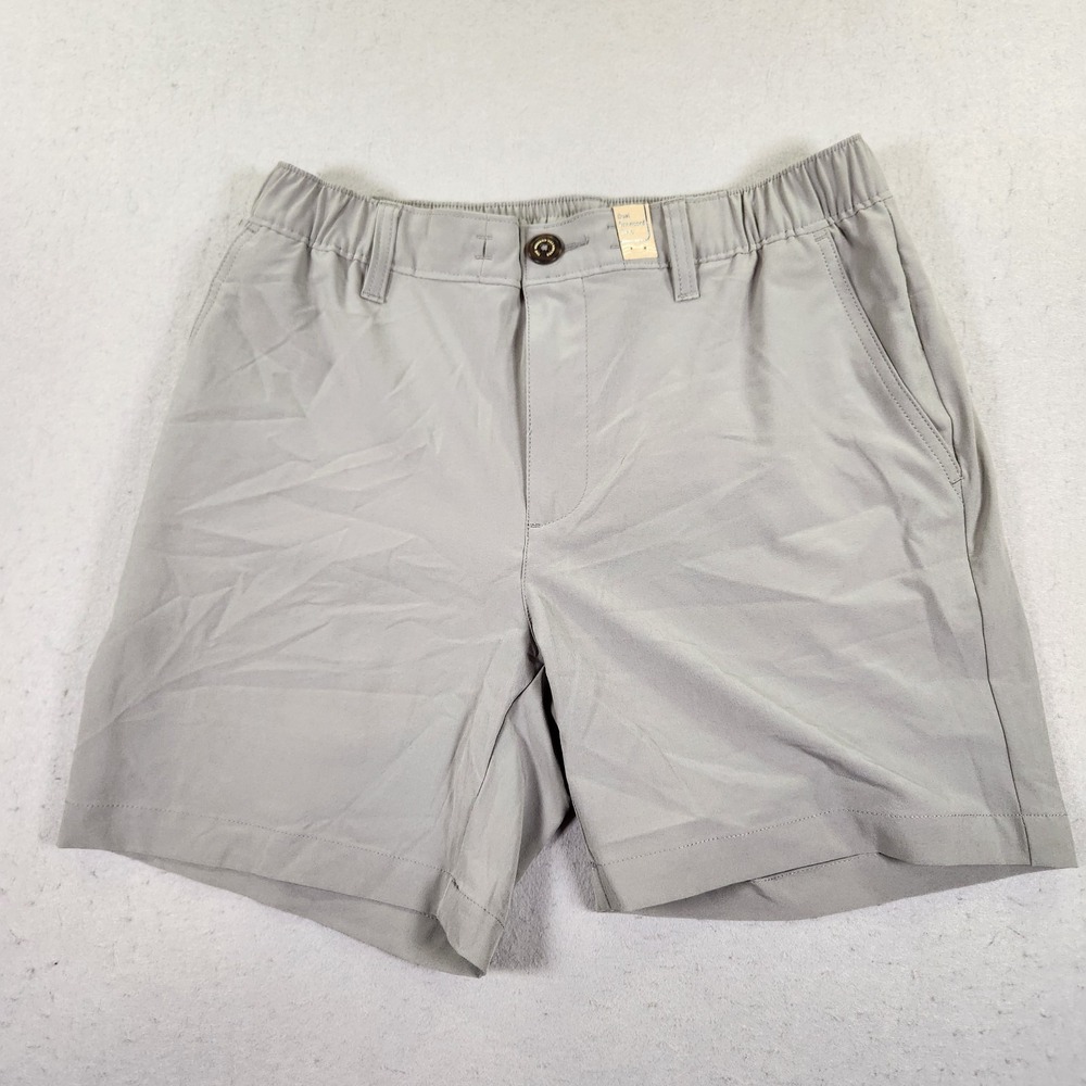 Chubbies Everywear Shorts Men's S Gray Solid 6" Inseam Drawstring Pockets